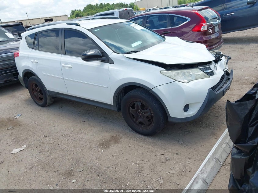 2015 Toyota Rav 4 VIN JTMZFREV3FJ035018 IAAI salvage auction — FRONT END, Original (Texas), sold $3,350 on 2026-07-29 (photo 1)