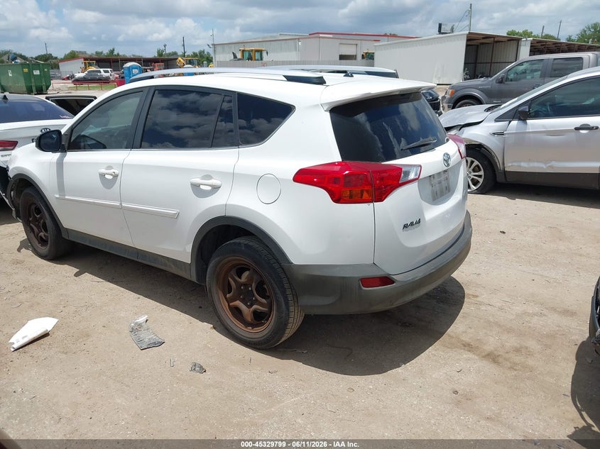 2015 Toyota Rav 4 VIN JTMZFREV3FJ035018 IAAI salvage auction — FRONT END, Original (Texas), sold $3,350 on 2026-07-29 (photo 3)