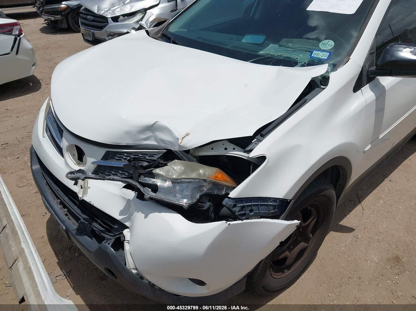 2015 Toyota Rav 4 VIN JTMZFREV3FJ035018 IAAI salvage auction — FRONT END, Original (Texas), sold $3,350 on 2026-07-29 (photo 6)