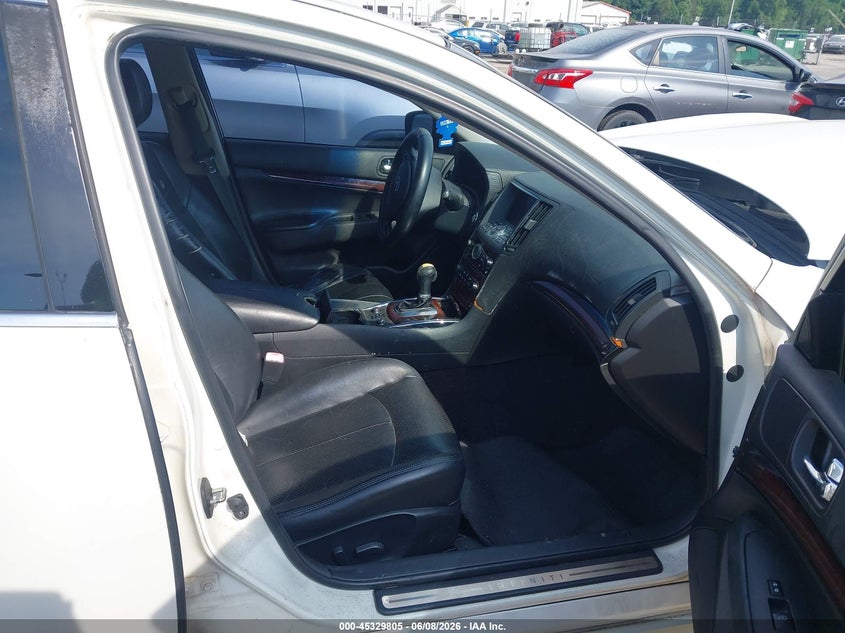 2010 Infiniti G VIN JN1CV6AR7AM460834 IAAI salvage auction — NORMAL WEAR, Salvage Rebuilt (North Carolina), sold $550 on 2026-07-13 (photo 5)