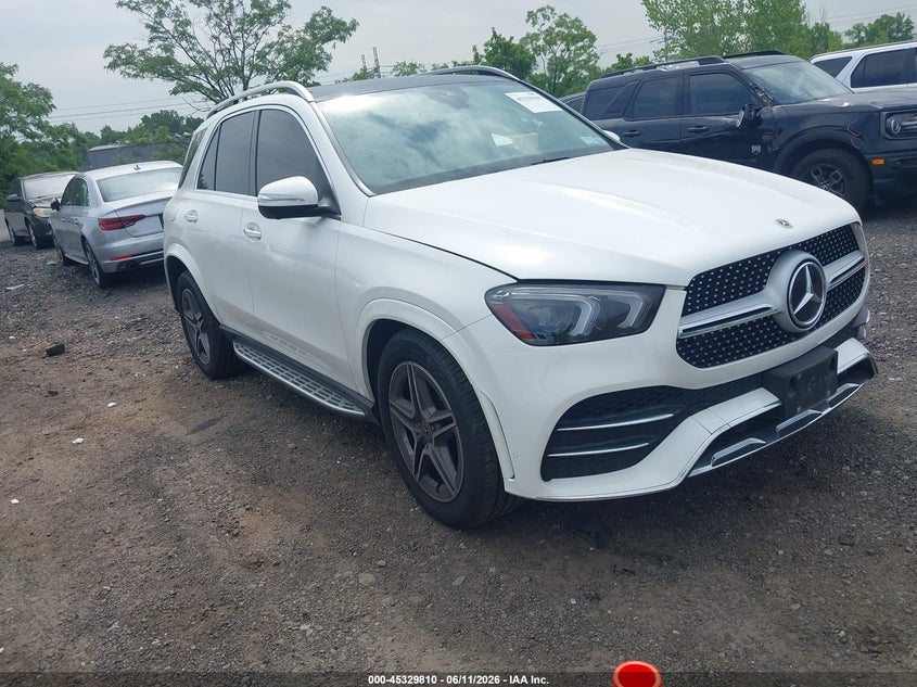 2022 Mercedes-Benz GLE-Class VIN 4JGFB4KB7NA780487 — IAAI salvage auction photo