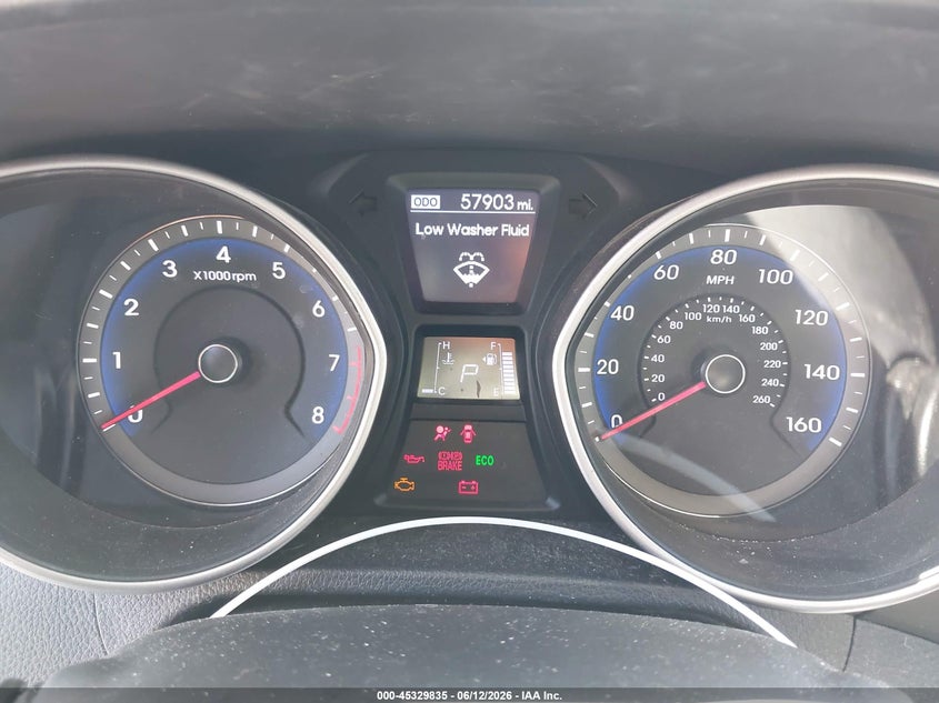 2016 Hyundai Elantra VIN KMHD35LH2GU325691 IAAI salvage auction — FRONT END, Salvage (California), sold $1,250 on 2026-07-07 (photo 7)