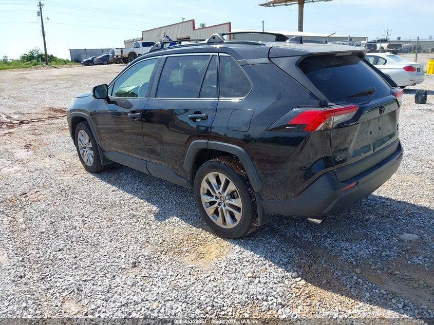 2019 Toyota Rav 4 VIN JTMA1RFV8KD041206 IAAI salvage auction — HAIL, Salvage Title, sold $10,000 on 2026-07-30 (photo 3)