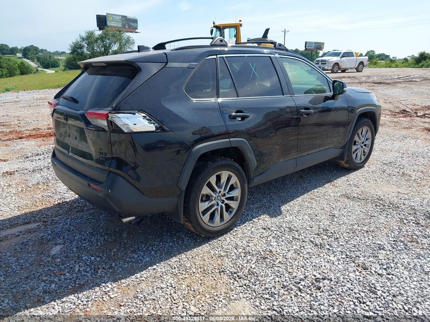 2019 Toyota Rav 4 VIN JTMA1RFV8KD041206 IAAI salvage auction — HAIL, Salvage Title, sold $10,000 on 2026-07-30 (photo 4)