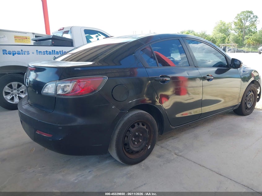 2013 Mazda 3 VIN JM1BL1TF5D1820905 IAAI salvage auction — FRONT & REAR, Clear (Florida), sold $325 on 2026-07-21 (photo 4)