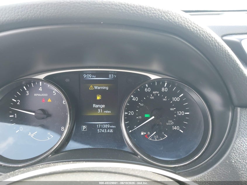2016 Nissan Rogue VIN JN8AT2MT2GW013842 IAAI salvage auction — HAIL, Original (Texas), sold $1,700 on 2026-07-28 (photo 7)