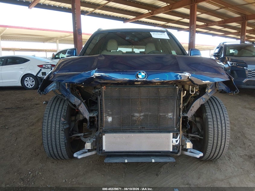 2022 BMW X3 VIN 5UX43DP04N9M92345 IAAI salvage auction — FRONT END, Salvage Title, sold $7,100 on 2026-07-28 (photo 6)