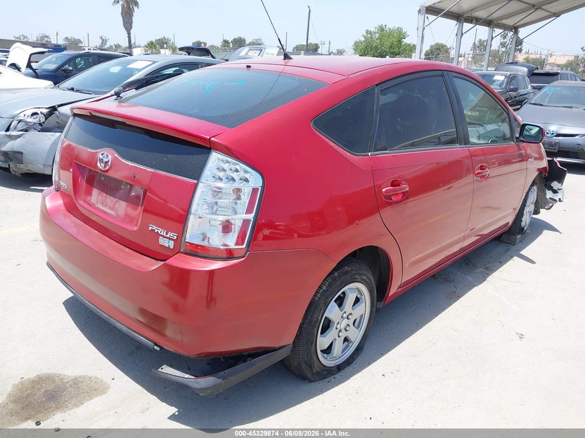 2009 Toyota Prius VIN JTDKB20UX93545071 IAAI salvage auction — FRONT END, Salvage (California), sold $350 on 2026-07-15 (photo 4)