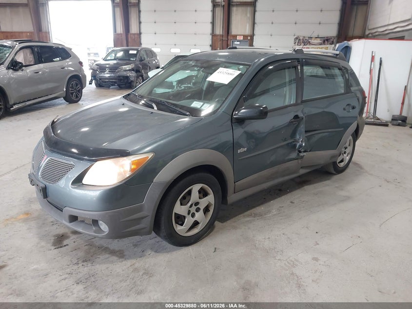 2007 Pontiac Vibe VIN 5Y2SL65897Z434005 IAAI salvage auction — LEFT SIDE, Mv-907A (New York), sold $525 on 2026-07-08 (photo 2)