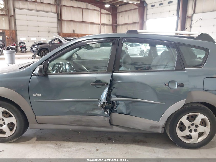 2007 Pontiac Vibe VIN 5Y2SL65897Z434005 IAAI salvage auction — LEFT SIDE, Mv-907A (New York), sold $525 on 2026-07-08 (photo 6)