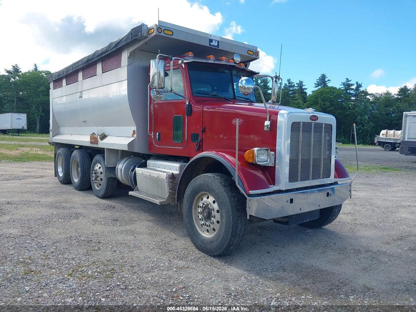 2016 Peterbilt 365 VIN 1NPSXPEX7GD362017 IAAI salvage auction — FRONT END, Clear (Pennsylvania), sold $17,550 on 2026-07-29 (photo 1)