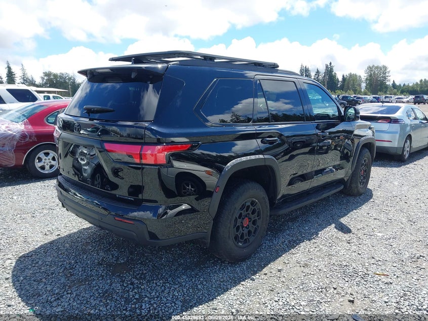 2025 Toyota Sequoia VIN 7SVAAABA3SX070282 IAAI salvage auction — SIDE, Bill Of Sale (Washington), sold $16,600 on 2026-07-22 (photo 4)