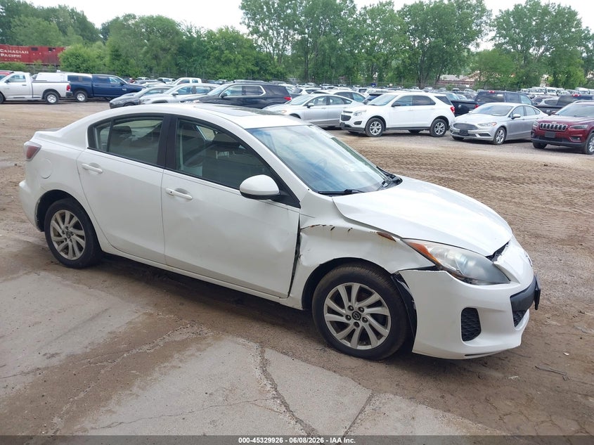 2013 Mazda 3 VIN JM1BL1V79D1743204 IAAI salvage auction — NORMAL WEAR, Clear (Minnesota), sold $250 on 2026-07-08 (photo 1)