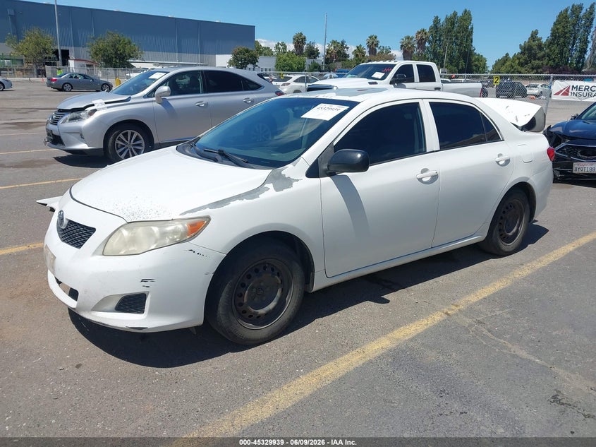 2009 Toyota Corolla VIN JTDBL40E29J009048 IAAI salvage auction — RIGHT REAR, Salvage (California), sold $425 on 2026-07-27 (photo 2)