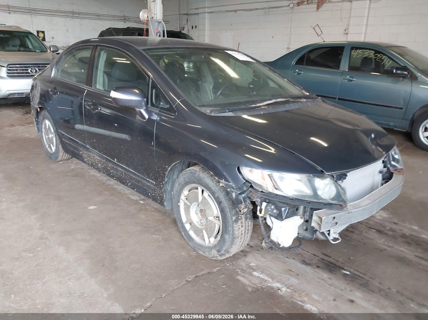 2009 Honda Civic VIN JHMFA36289S013726 IAAI salvage auction — NORMAL WEAR, Clear (Minnesota), sold $250 on 2026-07-08 (photo 1)