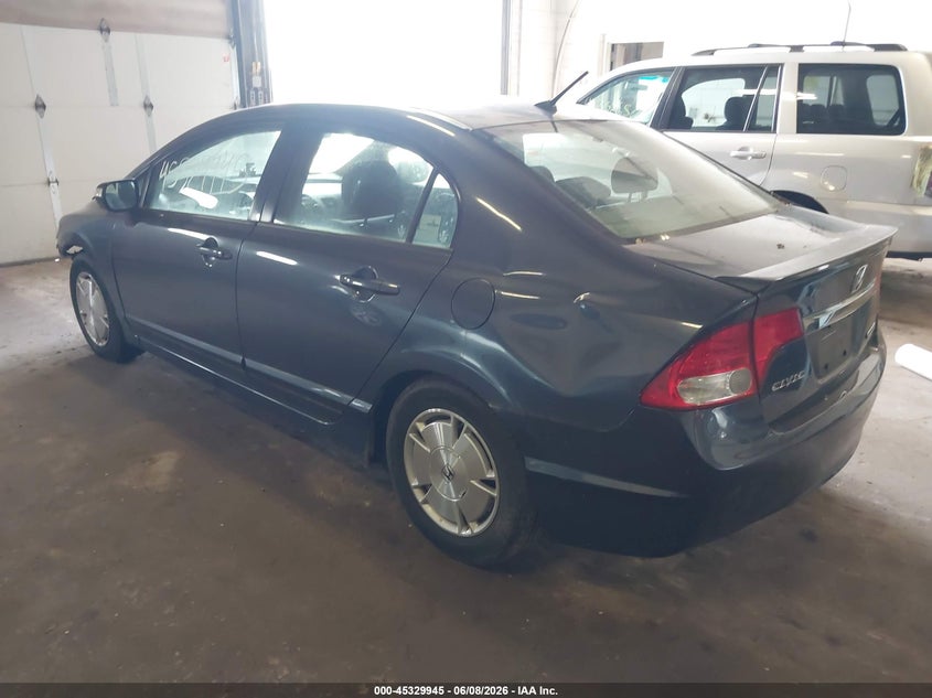 2009 Honda Civic VIN JHMFA36289S013726 IAAI salvage auction — NORMAL WEAR, Clear (Minnesota), sold $250 on 2026-07-08 (photo 3)