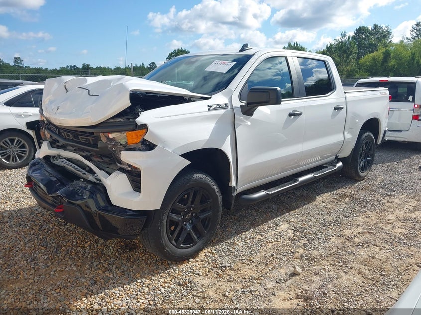 2024 Chevrolet Silverado VIN 3GCUDCED5RG168874 IAAI salvage auction — SIDE, Salvage Title, sold $12,600 on 2026-08-01 (photo 2)
