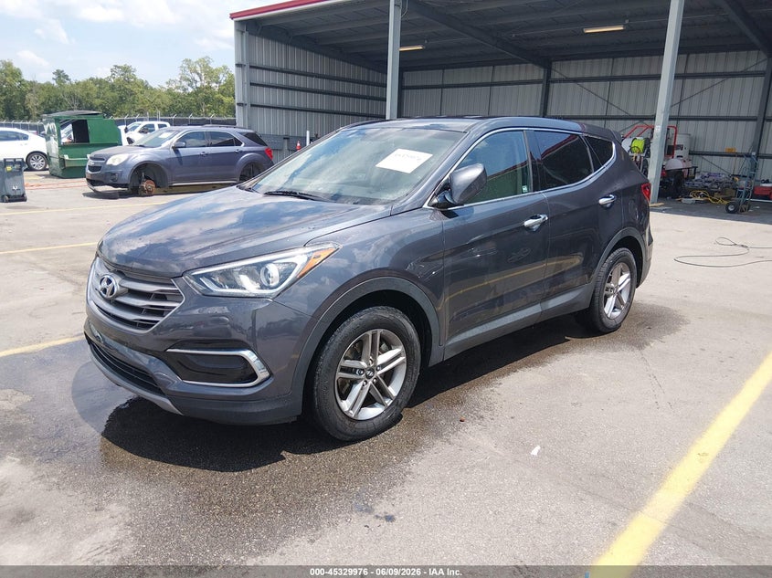 2017 Hyundai Santa fe VIN 5XYZTDLB8HG456952 IAAI salvage auction — FRONT END, Repossession Paperwork (South Carolina), sold $1,150 on 2026-07-08 (photo 2)