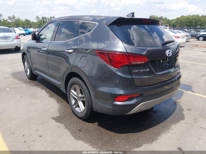 2017 Hyundai Santa fe VIN 5XYZTDLB8HG456952 IAAI salvage auction — FRONT END, Repossession Paperwork (South Carolina), sold $1,150 on 2026-07-08 (photo 3)