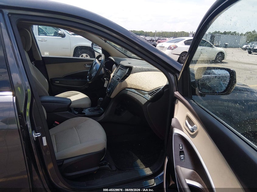 2017 Hyundai Santa fe VIN 5XYZTDLB8HG456952 IAAI salvage auction — FRONT END, Repossession Paperwork (South Carolina), sold $1,150 on 2026-07-08 (photo 5)