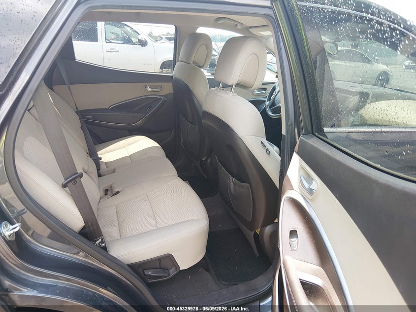 2017 Hyundai Santa fe VIN 5XYZTDLB8HG456952 IAAI salvage auction — FRONT END, Repossession Paperwork (South Carolina), sold $1,150 on 2026-07-08 (photo 8)