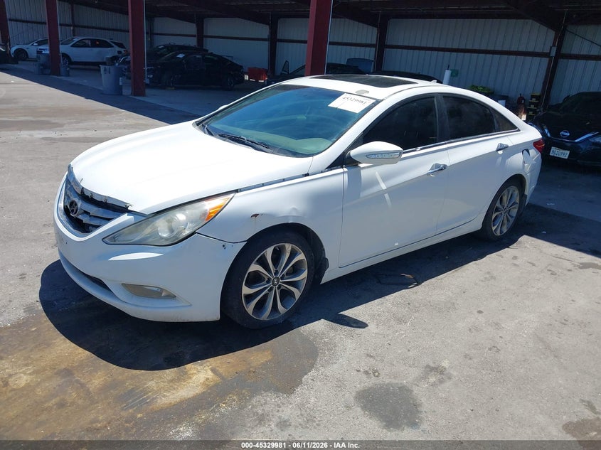 2013 Hyundai Sonata VIN 5NPEC4ABXDH623039 IAAI salvage auction — NORMAL WEAR, Clear - Dealer Only (California), sold $550 on 2026-07-07 (photo 2)