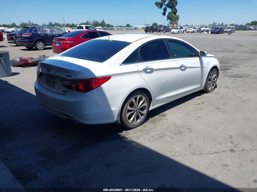 2013 Hyundai Sonata VIN 5NPEC4ABXDH623039 IAAI salvage auction — NORMAL WEAR, Clear - Dealer Only (California), sold $550 on 2026-07-07 (photo 4)