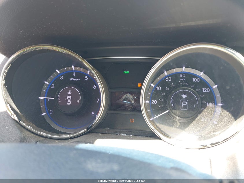 2013 Hyundai Sonata VIN 5NPEC4ABXDH623039 IAAI salvage auction — NORMAL WEAR, Clear - Dealer Only (California), sold $550 on 2026-07-07 (photo 7)