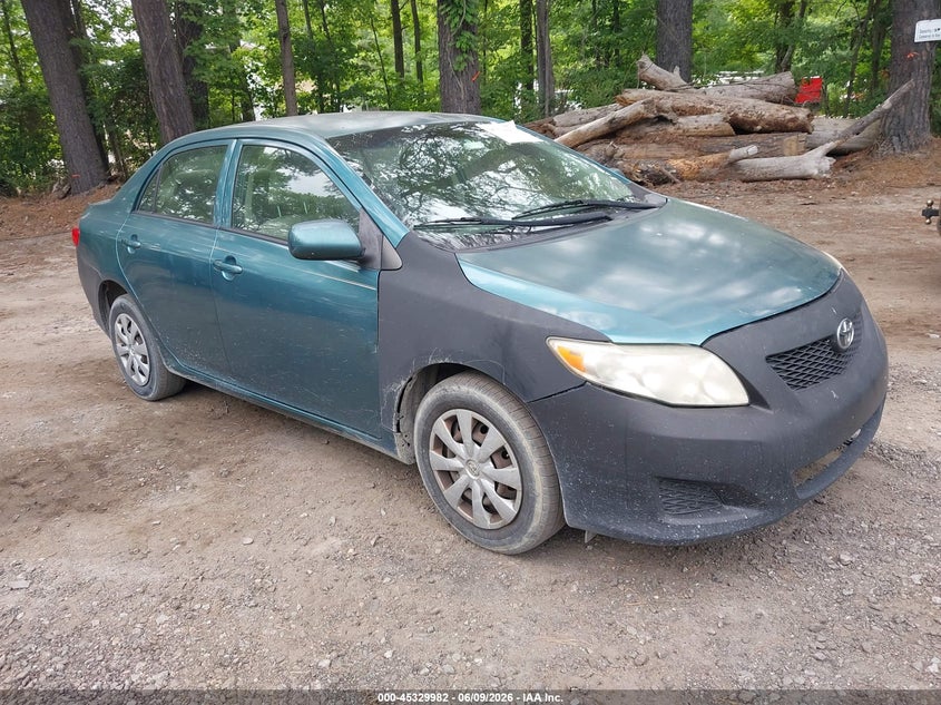 2010 Toyota Corolla VIN JTDBU4EE8A9118738 IAAI salvage auction — NORMAL WEAR, Clear (Virginia), sold $1,100 on 2026-07-07 (photo 1)