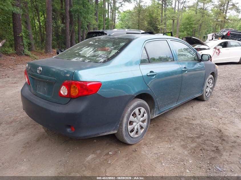 2010 Toyota Corolla VIN JTDBU4EE8A9118738 IAAI salvage auction — NORMAL WEAR, Clear (Virginia), sold $1,100 on 2026-07-07 (photo 4)
