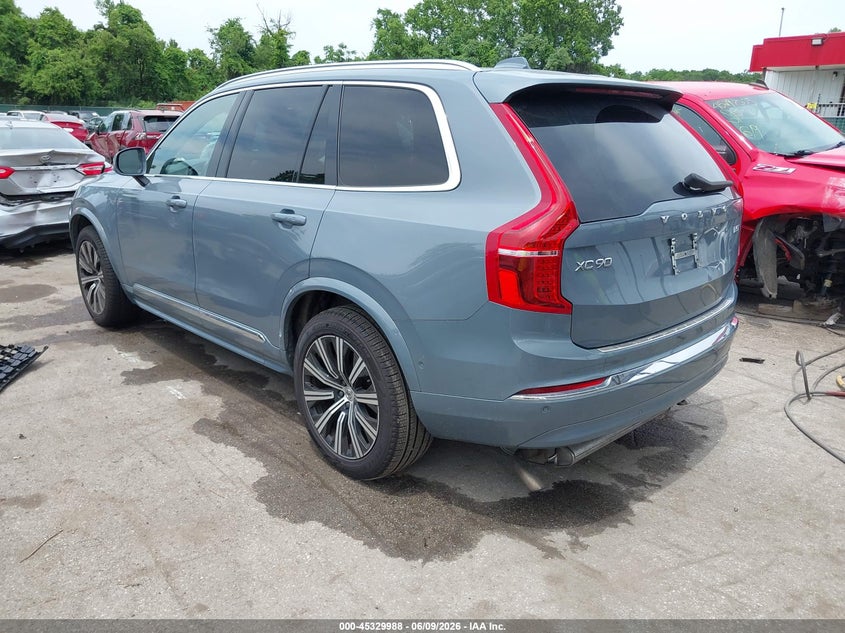 2023 Volvo Xc90 VIN YV4L12PN3P1930631 IAAI salvage auction — REAR END, Salvage Title, sold $15,000 on 2026-08-21 (photo 3)