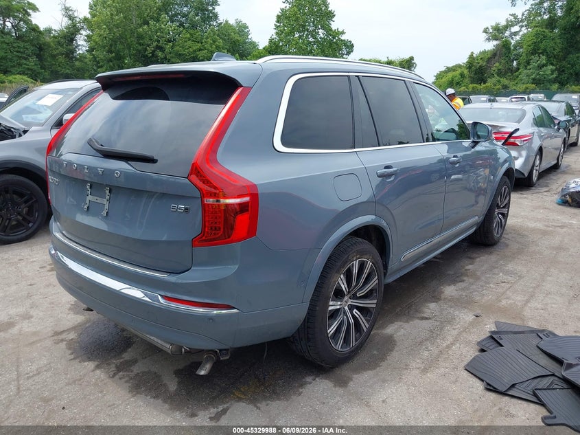 2023 Volvo Xc90 VIN YV4L12PN3P1930631 IAAI salvage auction — REAR END, Salvage Title, sold $15,000 on 2026-08-21 (photo 4)