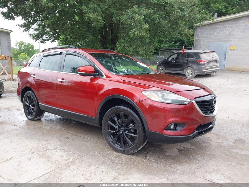 2015 Mazda Cx-9 VIN JM3TB2DA6F0455747 IAAI salvage auction — NORMAL WEAR, Clear (Tennessee), sold $1,300 on 2026-07-15 (photo 1)
