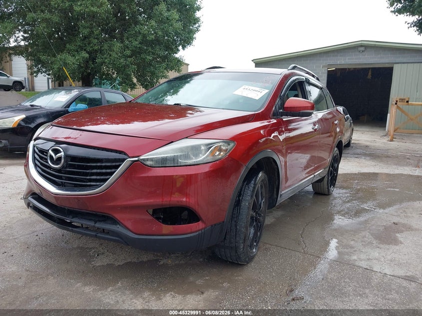 2015 Mazda Cx-9 VIN JM3TB2DA6F0455747 IAAI salvage auction — NORMAL WEAR, Clear (Tennessee), sold $1,300 on 2026-07-15 (photo 2)