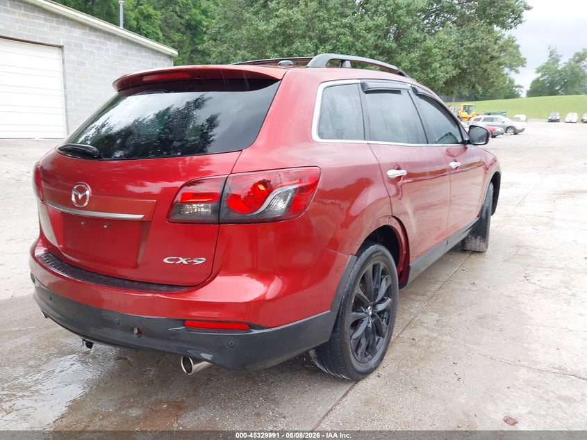 2015 Mazda Cx-9 VIN JM3TB2DA6F0455747 IAAI salvage auction — NORMAL WEAR, Clear (Tennessee), sold $1,300 on 2026-07-15 (photo 4)