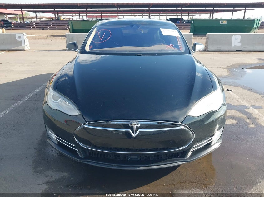 2014 Tesla Model s VIN 5YJSA1H11EFP57314 IAAI salvage auction — NORMAL WEAR, Clear (Arizona), sold $25 on 2026-07-23 (photo 6)