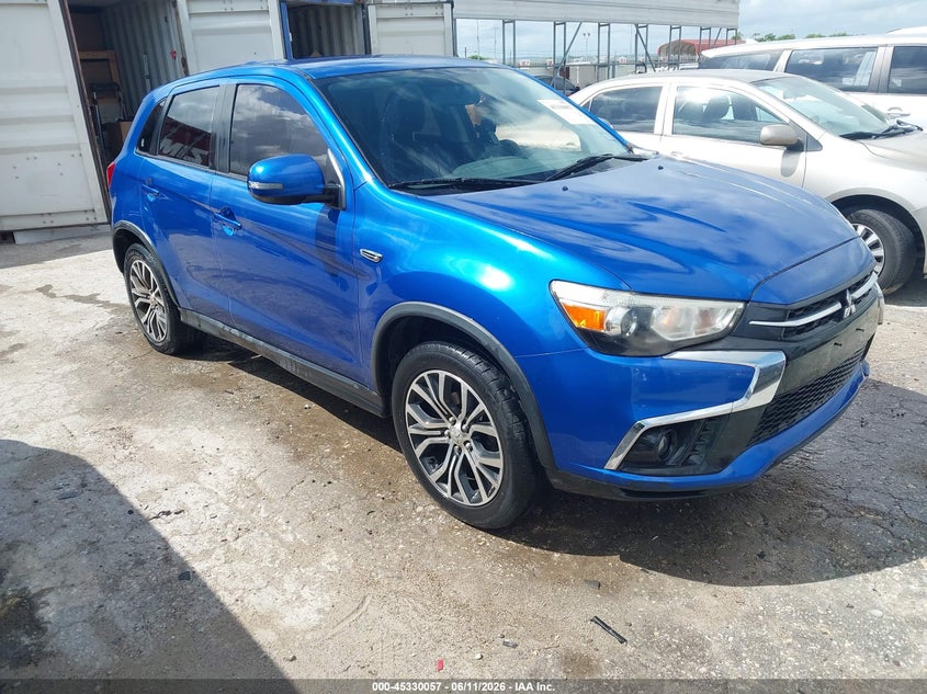 2019 Mitsubishi Outlander sport VIN JA4AP3AU6KU005745 IAAI salvage auction — FRONT END, Original (Texas), sold $1,650 on 2026-07-13 (photo 1)