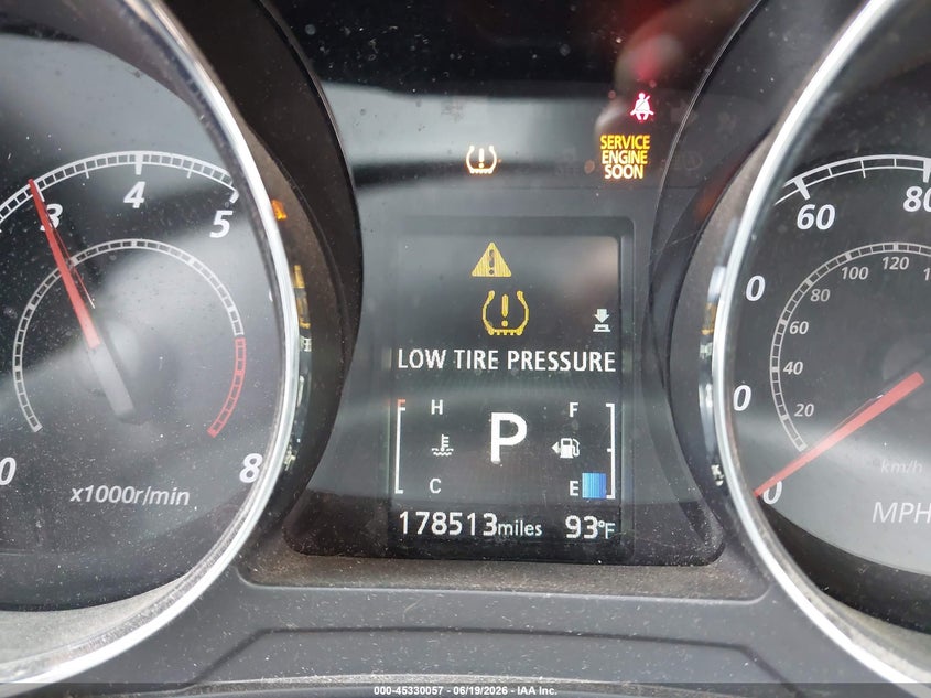2019 Mitsubishi Outlander sport VIN JA4AP3AU6KU005745 IAAI salvage auction — FRONT END, Original (Texas), sold $1,650 on 2026-07-13 (photo 7)