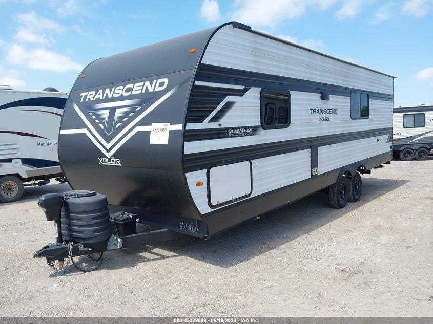 2025 Grand design Transcend VIN 573TT3027S8834464 IAAI salvage auction — UNKNOWN, Original (Texas), sold $7,600 on 2026-07-28 (photo 2)