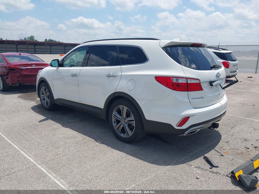 2015 Hyundai Santa fe VIN KM8SRDHF7FU106571 IAAI salvage auction — NORMAL WEAR, Clear (Indiana), sold $1,800 on 2026-07-09 (photo 3)