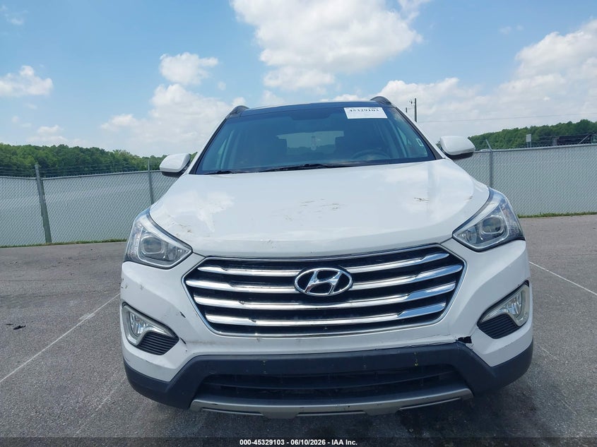 2015 Hyundai Santa fe VIN KM8SRDHF7FU106571 IAAI salvage auction — NORMAL WEAR, Clear (Indiana), sold $1,800 on 2026-07-09 (photo 6)