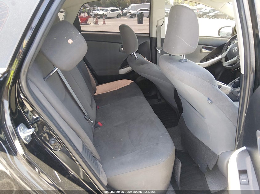 2014 Toyota Prius VIN JTDKN3DU7E0382186 IAAI salvage auction — LEFT REAR, Salvage (California), sold $2,100 on 2026-07-23 (photo 8)