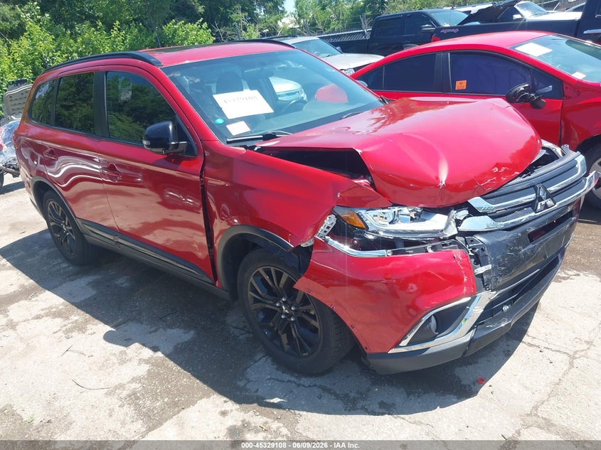 2018 Mitsubishi Outlander VIN JA4AD3A35JZ035045 IAAI salvage auction — FRONT END, Salvage Title, sold $1,950 on 2026-07-12 (photo 1)