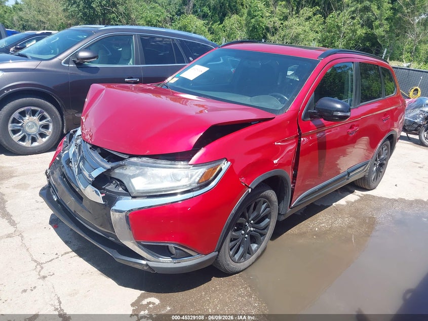 2018 Mitsubishi Outlander VIN JA4AD3A35JZ035045 IAAI salvage auction — FRONT END, Salvage Title, sold $1,950 on 2026-07-12 (photo 2)