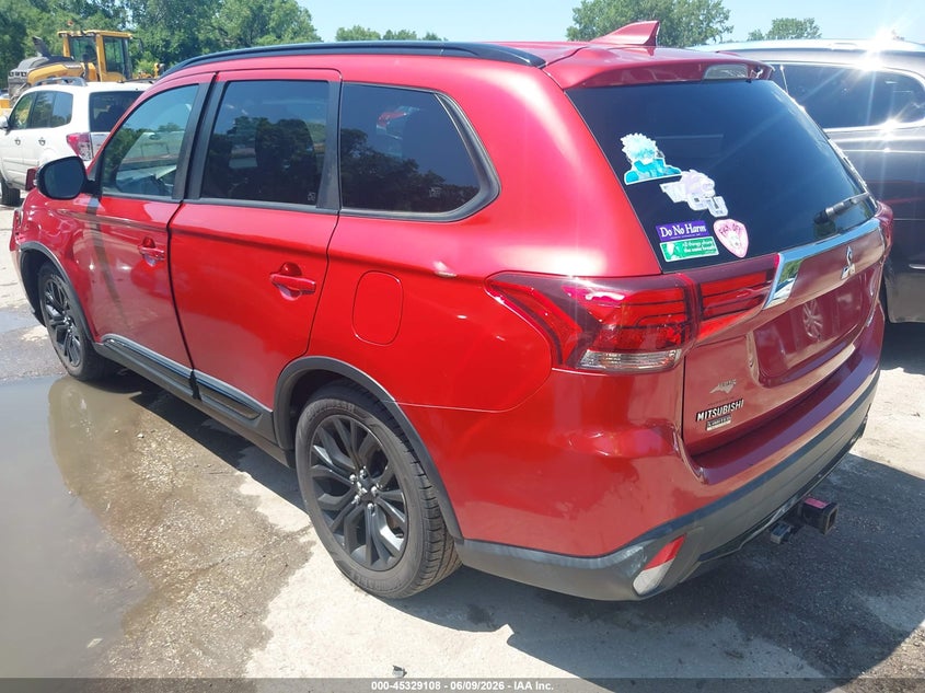 2018 Mitsubishi Outlander VIN JA4AD3A35JZ035045 IAAI salvage auction — FRONT END, Salvage Title, sold $1,950 on 2026-07-12 (photo 3)