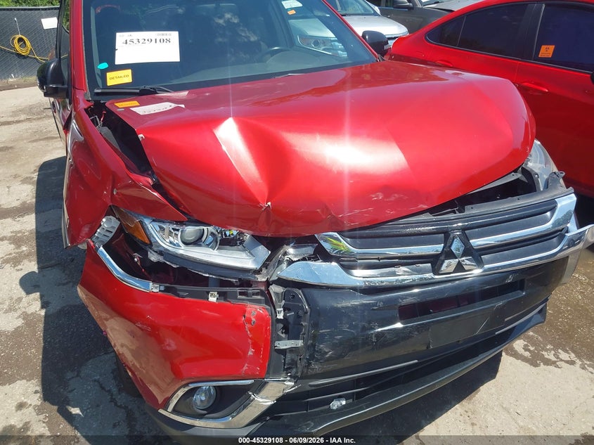 2018 Mitsubishi Outlander VIN JA4AD3A35JZ035045 IAAI salvage auction — FRONT END, Salvage Title, sold $1,950 on 2026-07-12 (photo 6)