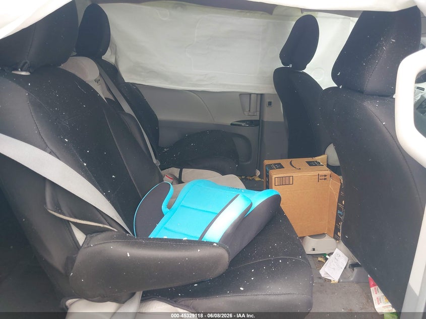 2013 Toyota Sienna VIN 5TDKK3DCXDS335696 IAAI salvage auction — FRONT END, Salvage Title, sold $1,000 on 2026-07-08 (photo 8)
