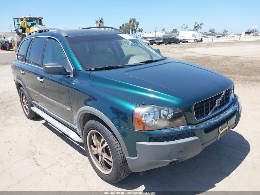 2003 Volvo Xc90 VIN YV1CZ91H031003338 IAAI salvage auction — NORMAL WEAR, Clear - Dealer Only (California), sold $225 on 2026-07-08 (photo 1)
