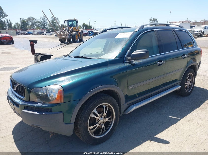 2003 Volvo Xc90 VIN YV1CZ91H031003338 IAAI salvage auction — NORMAL WEAR, Clear - Dealer Only (California), sold $225 on 2026-07-08 (photo 2)