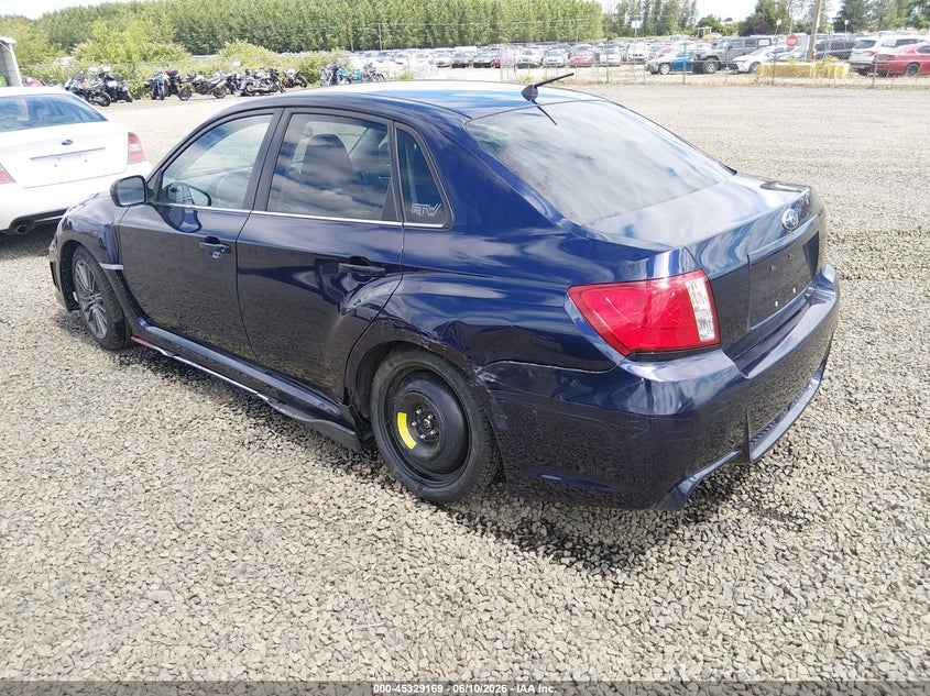 2013 Subaru Impreza wrx VIN JF1GV7E66DG003090 IAAI salvage auction — LEFT REAR, Salvage (Oregon), sold $1,550 on 2026-07-27 (photo 3)